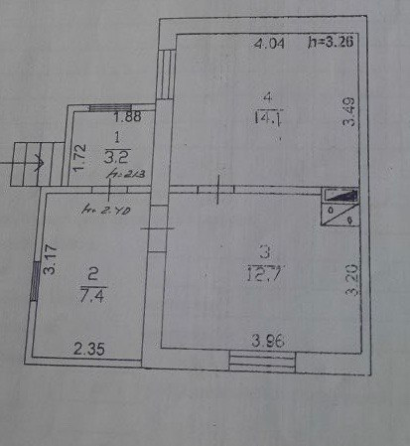 2-к. квартира, 37м², 1/1 эт. Донецк