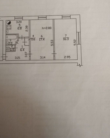 2-к. квартира, 52м², 1/5 эт. Донецк