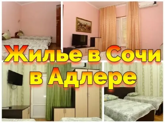Частный сектор Сочи снять жилье Адлер Сириус +79184084389 Донецк