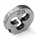Плашка М2.5х0.45, 9ХС, основной шаг, 16/3 мм, ГОСТ 7740-71. Новоазовск